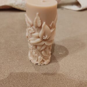 liliomos tömb formagyertya