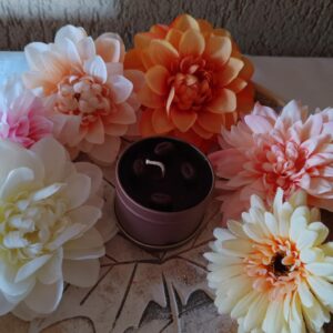 Tégelyes gyertya kicsi, 100g