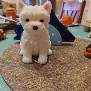Westie viasz szobor